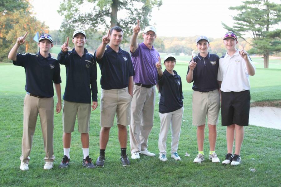 Golf+Team+Dominates+at+12-0%2C+Wins+Conference+Title