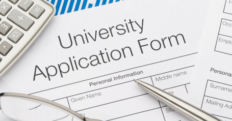 University application form