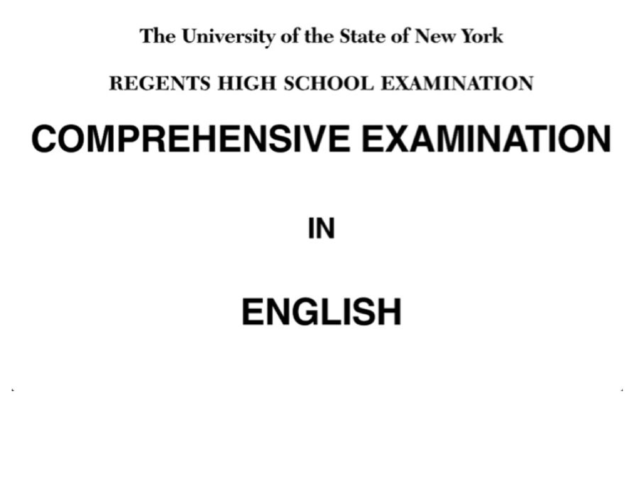 The+English+Regents+is+now+in+January